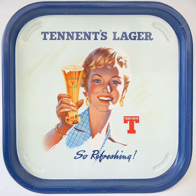 Tennent´s, retro, samlarbricka