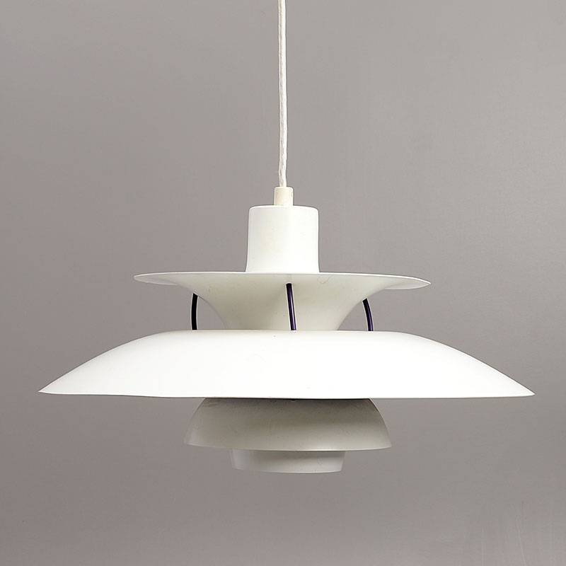 Lampa Aluminium, samlarsaker, gamla föremål, fynd, antika möbler, Poul Henningsen, Louis Poulsen